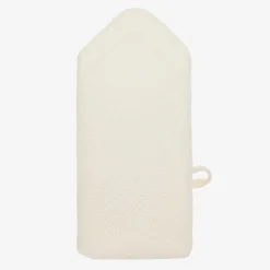 Jamiks Ivory Bouclé Fleece Bear Nest (64cm)