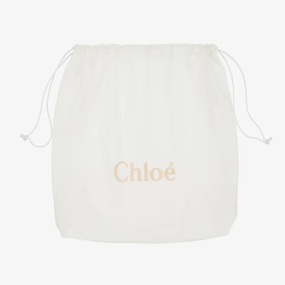 Chloé Ivory Canvas Changing Backpack (35cm) Clearance