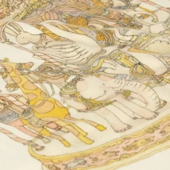 Atelier Choux Paris Ivory Cashmere Blanket (100cm) Hot