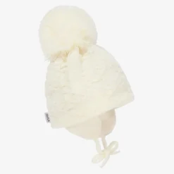 Sätila of Sweden Ivory Cassie Giant Pom-Pom Hat Outlet