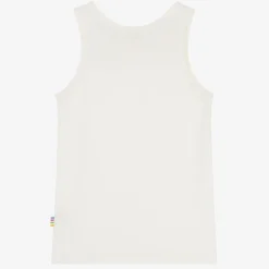 Joha Ivory Cotton & Wool Vest