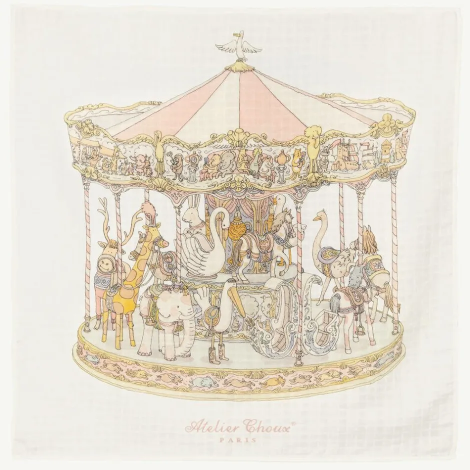 Atelier Choux Paris Ivory Cotton Babysuit Gift Set Best