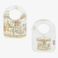 Atelier Choux Paris Ivory Cotton Babysuit Gift Set Best