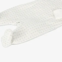 Emporio Armani Ivory Cotton Babysuit Set Outlet