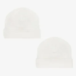 Sofija Ivory Cotton Blanket & Hat Gift Set Outlet