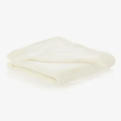 Absorba Ivory Cotton Hooded Towel (73cm) Clearance