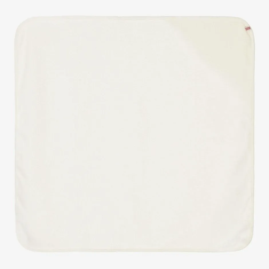 Absorba Ivory Cotton Hooded Towel (73cm) Clearance