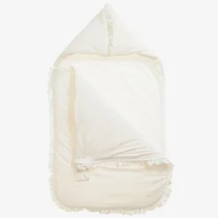 Nanán Ivory Cotton Jersey Baby Nest (80cm) Hot