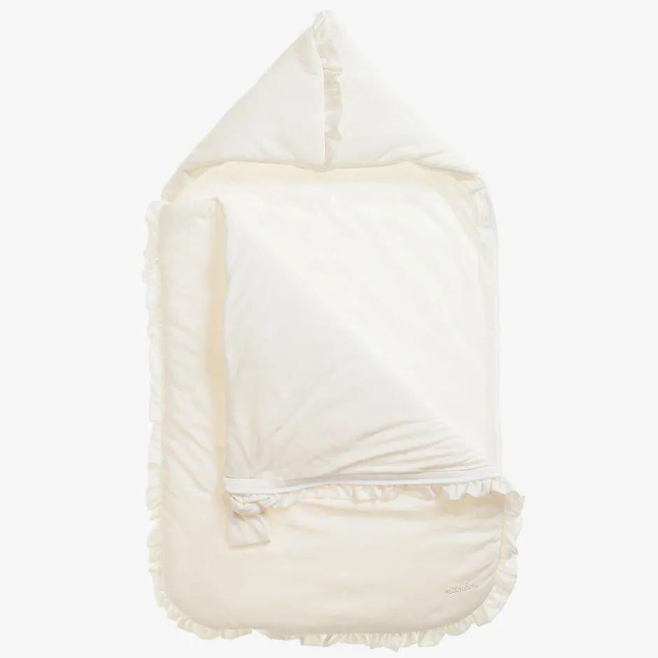 Nanán Ivory Cotton Jersey Baby Nest (80cm) Hot