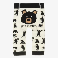 Little Blue House by Hatley Ivory Cotton Knit Baby Leggings Sale