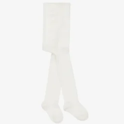 Falke Ivory Cotton Knit Baby Tights Online