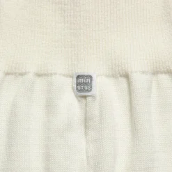 Minutus Ivory Cotton Knit Baby Trousers Sale