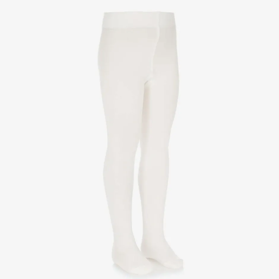Falke Ivory Cotton Knit Tights Online