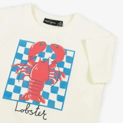 Rock Your Baby Ivory Cotton Lobster T-Shirt Online