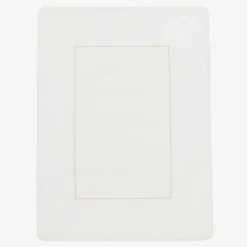 Tartine et Chocolat Ivory Cotton Padded Baby Blanket (99cm) Sale