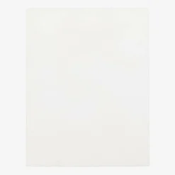 Sofija Ivory Cotton Padded Blanket (85cm) Outlet