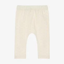 1 + in the family Ivory Cotton Star Leggings Discount