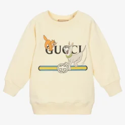 Gucci Ivory Cotton The Jetsons Sweatshirt Discount