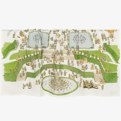 Atelier Choux Paris Ivory Cotton Versailles Swaddle (100cm) Outlet