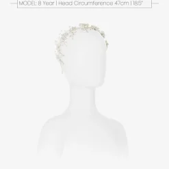 Sienna Likes To Party Ivory Crystal & Pearl Hairband Online