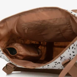 Elodie Ivory Dalmatian Print Changing Bag (49cm) Hot