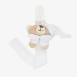 Nanán Ivory Dummy Clip & Bear Discount