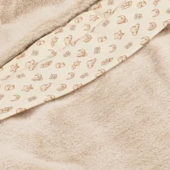 Dolce amp; Gabbana Ivory Faux Fur Baby Nest (80cm) Hot