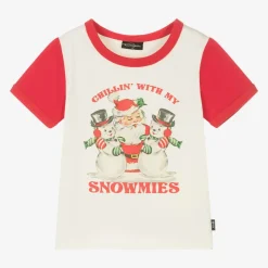 Rock Your Baby Ivory Festive Cotton T-Shirt Online