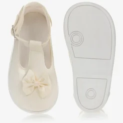 Early Days Ivory First-Walker Shoes Best