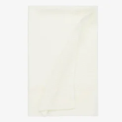 Mebi Ivory Knitted & Lace Blanket (88cm) Sale