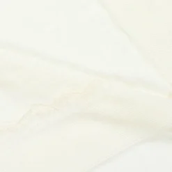 Mebi Ivory Knitted & Lace Blanket (88cm) Sale