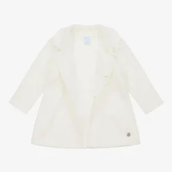 Artesanía Granlei Ivory Knitted Coat & Hat Set Best