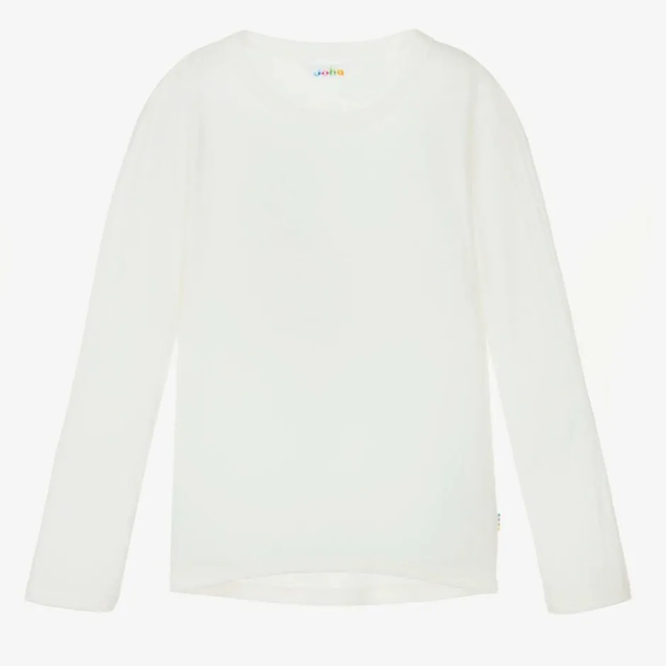 Joha Ivory Merino Wool Knitted Top Clearance