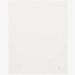 Paz Rodríguez Ivory Organic Cotton Blanket (98cm) New