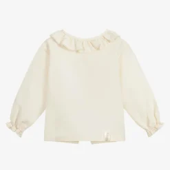 NaturaPura Ivory Organic Cotton Blouse Sale