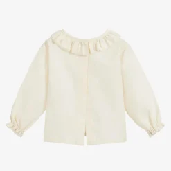 NaturaPura Ivory Organic Cotton Blouse Sale