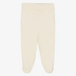 NaturaPura Ivory Organic Cotton Bunny Baby Trousers Sale