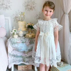 Atelier Choux Paris Ivory Organic Cotton Swaddle & Bib Set Discount