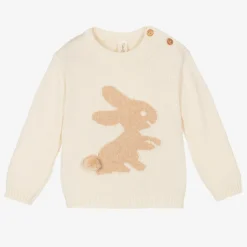 NaturaPura Ivory Organic Cotton Sweater Clearance