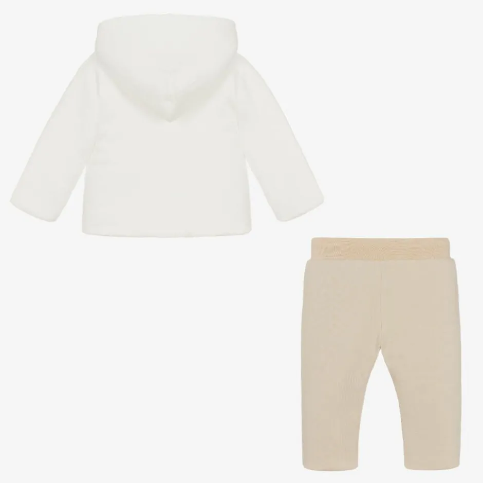 Sofija Ivory Padded Baby Pram Coat & Trouser Set Best