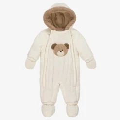 Mayoral Ivory Padded Baby Snowsuit Online