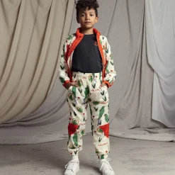 Mini Rodini Ivory Parrot Print Tracksuit Jacket Discount