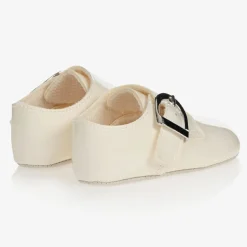 Early Days Baypods Ivory Patent Pre-Walker Shoes Online