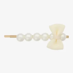 Milledeux Ivory Pearl Hair Clip (5cm)