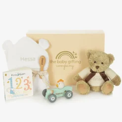 The Baby Gifting Company Ivory Personalised Lullaby Hamper Best