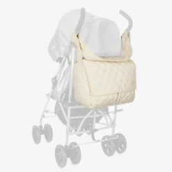 Guess Ivory Quilted Changing Bag (36cm) Best