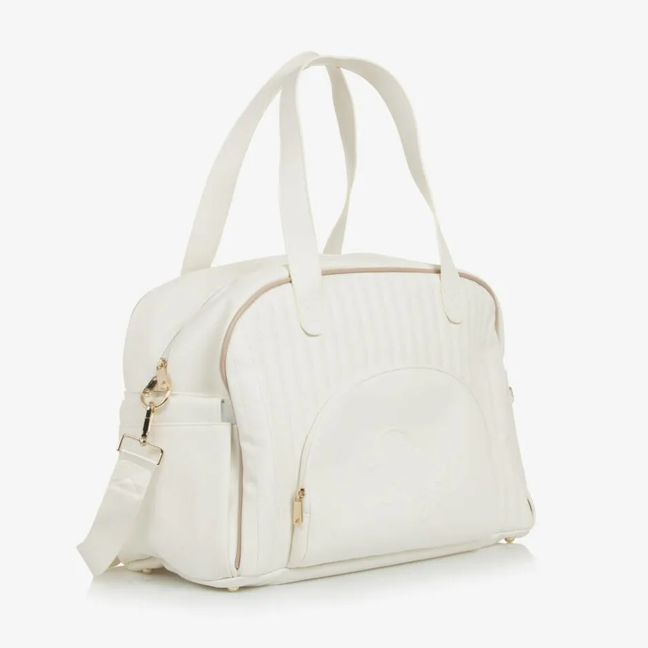 Mayoral Ivory Quilted Changing Bag (44cm) Best