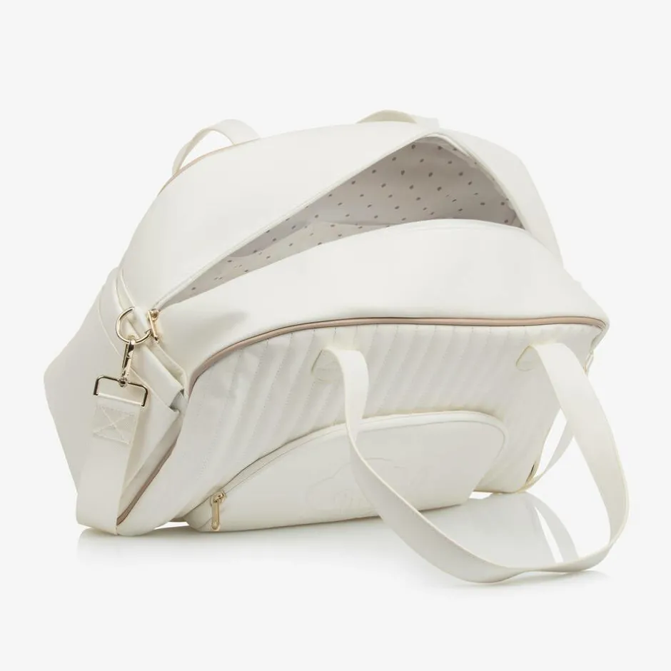 Mayoral Ivory Quilted Changing Bag (44cm) Best