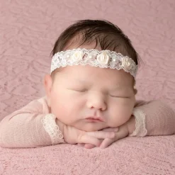 Cute Cute Ivory Rose & Pearl Headband Sale