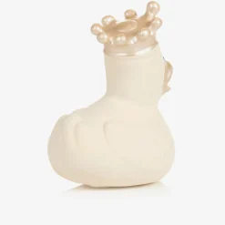 Bam Bam Ivory Rubber Duck Bath Toy (7cm)